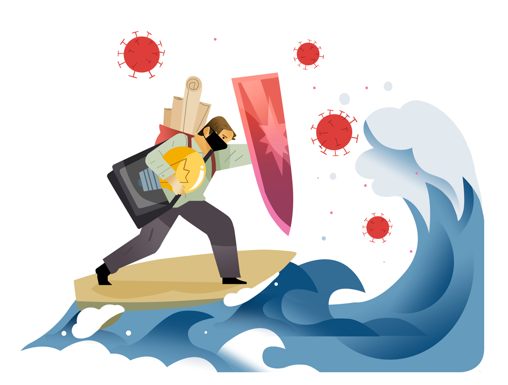 Resiliencia Empresarial ¡A Surfear la Ola!